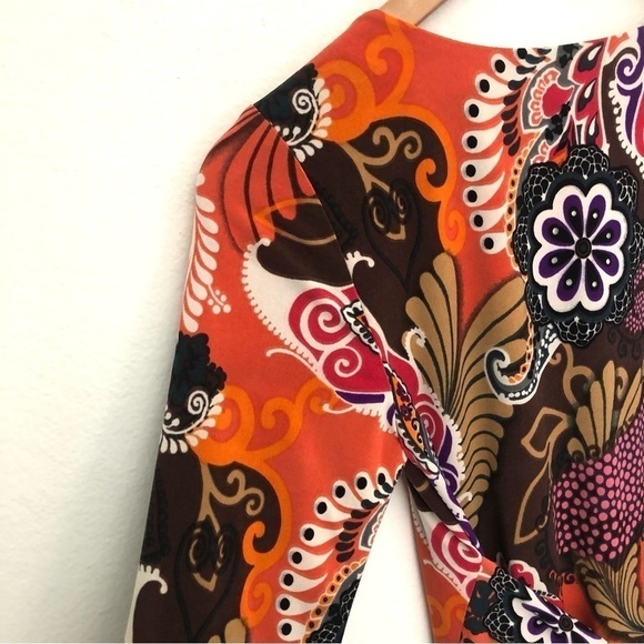 Uncle Frank Mod Floral Paisley Dress - Picture 13 of 16